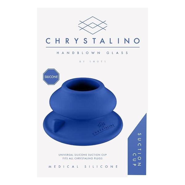 CHRYSTALINO - SILICONE SUCTION CUP - BLUE - imagen 1