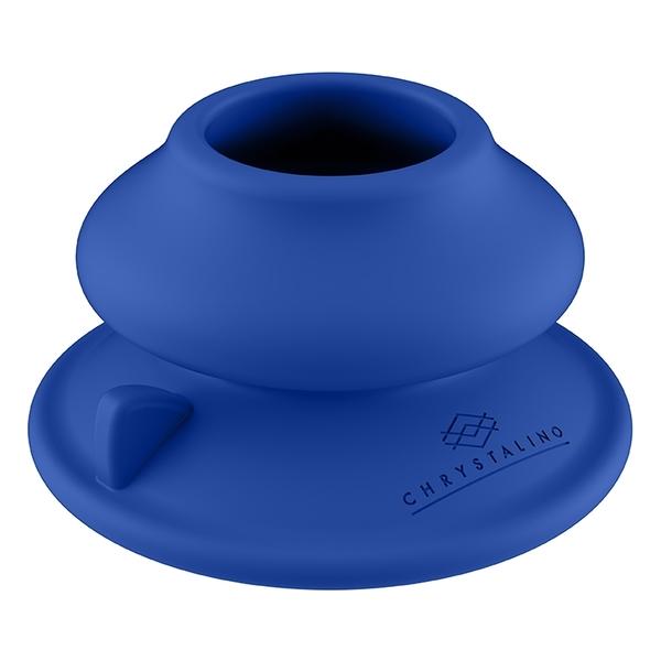 CHRYSTALINO - SILICONE SUCTION CUP - BLUE - imagen 3