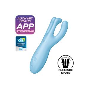 SATISFYER THREESOME 4 CONNECT - AZUL