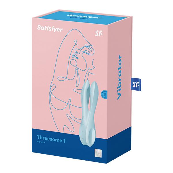 SATISFYER THREESOME 1 - AZUL - imagen 1