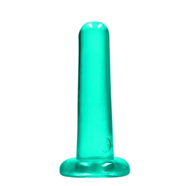 REALROCK - NON REALISTIC DILDO WITH SUCTION CUP - 5,3/ 13,5 CM - TURQUESA - imagen 3