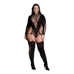 LE DÉSIR-SHADE-KALYKE XXIII - BODYSTOCKING CON CUELLO ALTO - TALLA GRANDE