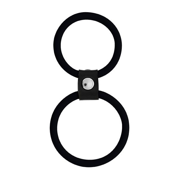 MENZSTUFF DUAL RINGS BLACK