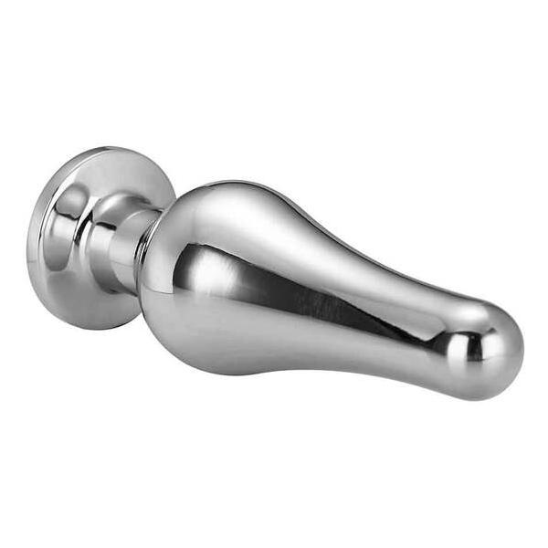 GLEAMING LOVE SILVER PLEASURE PLUG L - imagen 2