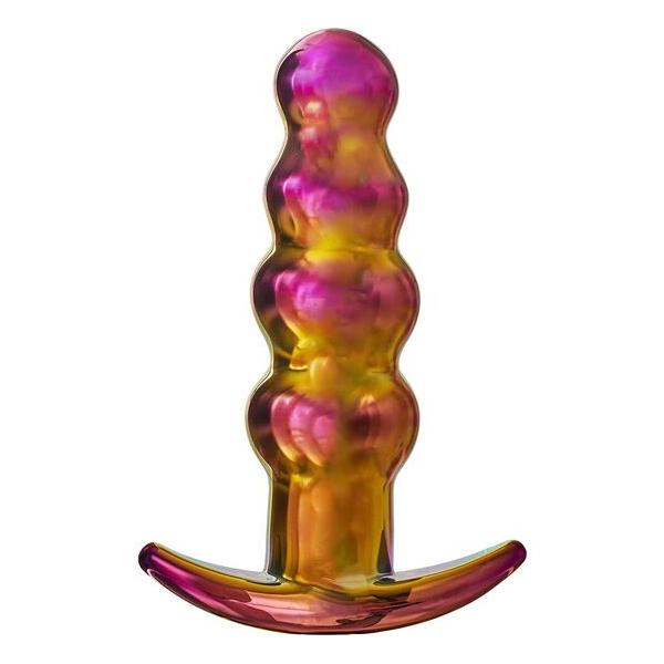 GLAMOUR GLASS REMOTE VIBE BEADED PLUG