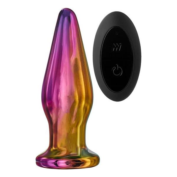 GLAMOUR GLASS REMOTE VIBE TAPERED PLUG - imagen 3