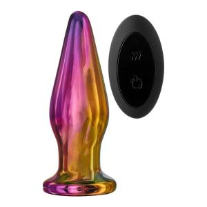 GLAMOUR GLASS REMOTE VIBE TAPERED PLUG