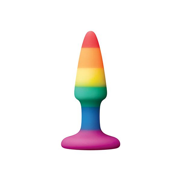 COLOURFUL LOVE RAINBOW ANAL PLUG MINI - imagen 1