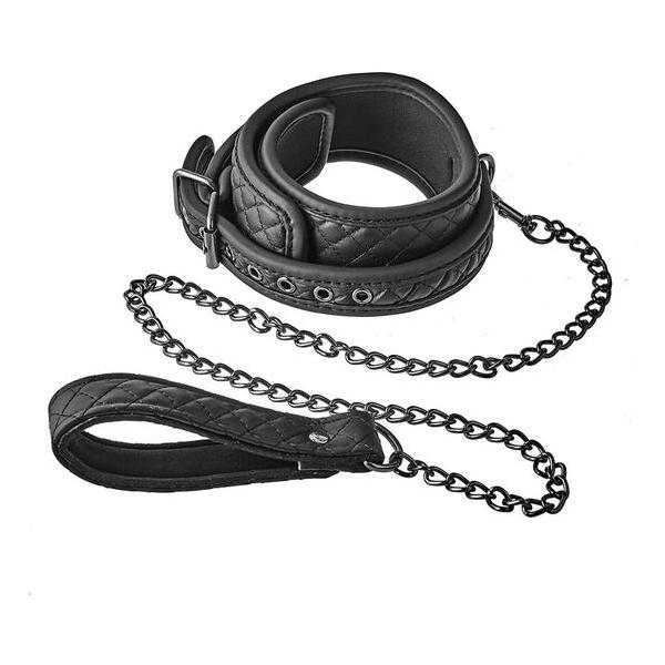 BLAZE COLLAR LEASH DIAMOND BLACK - imagen 2