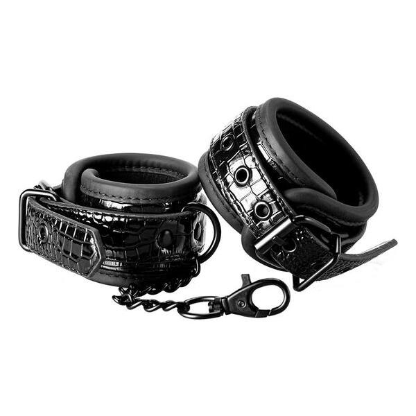 BLAZE HANDCUFF CROCO BLACK - imagen 2