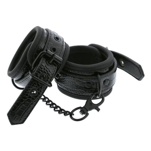 BLAZE HANDCUFF CROCO BLACK - imagen 3