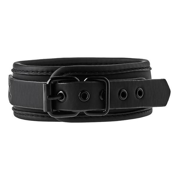 BLAZE COLLAR AND LEASH BLACK - imagen 1