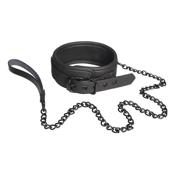 BLAZE COLLAR AND LEASH BLACK - imagen 3