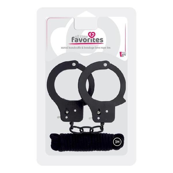 ALL TIME FAVORITES METAL CUFFS AND ROPE 3M