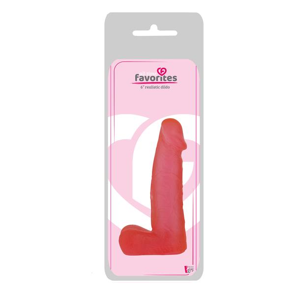 ALL TIME FAVORITES REALISTIC DILDO 14,5CM ROSA