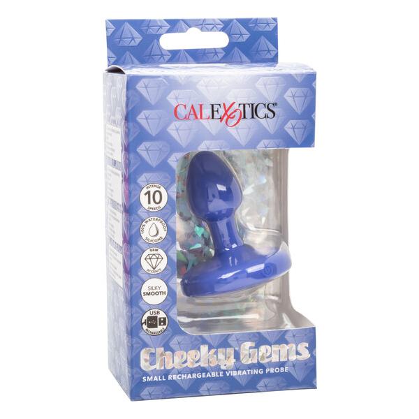 PLUG VIBRADOR PEQUEÑO - AZUL - imagen 1