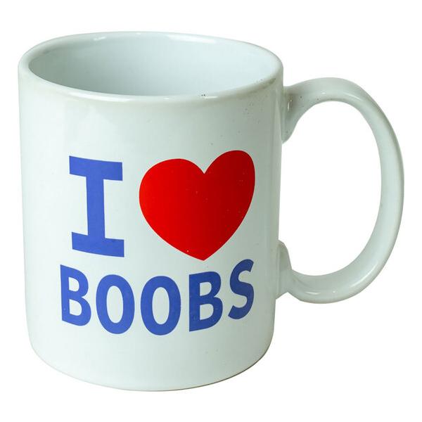 TAZA I LOVE BOOBS