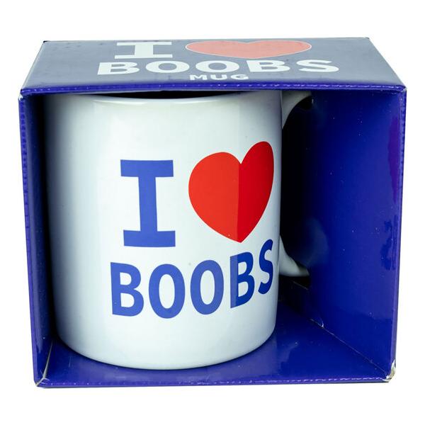 TAZA I LOVE BOOBS - imagen 2