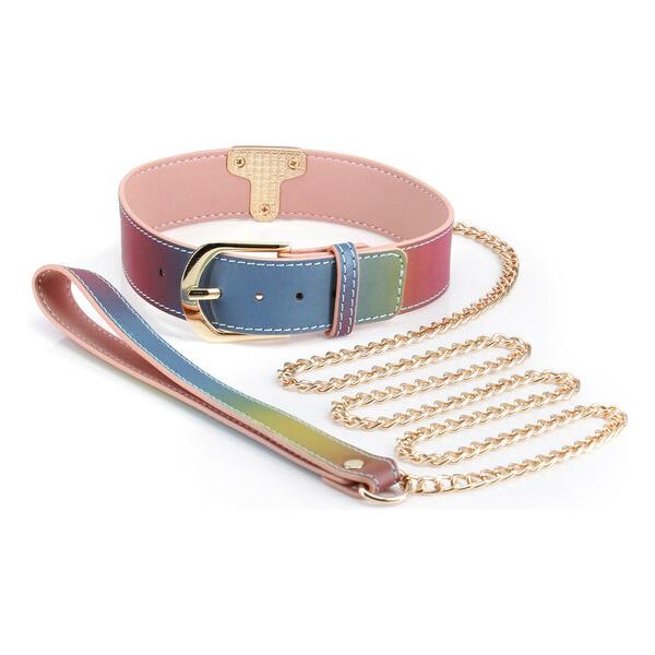 SPECTRA BONDAGE COLLAR & LEASH