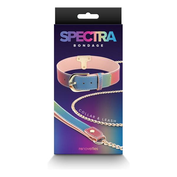 SPECTRA BONDAGE COLLAR & LEASH - imagen 1