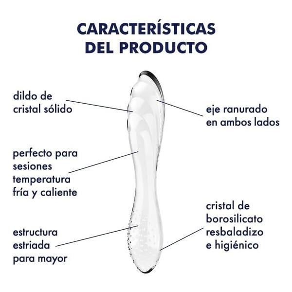 SATISFYER DAZZLING CRYSTAL 1 - TRANSPARENTE - imagen 2