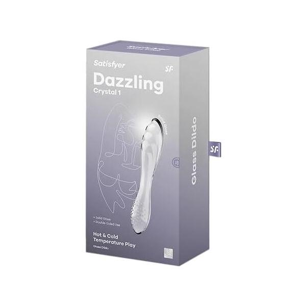 SATISFYER DAZZLING CRYSTAL 1 - TRANSPARENTE - imagen 3