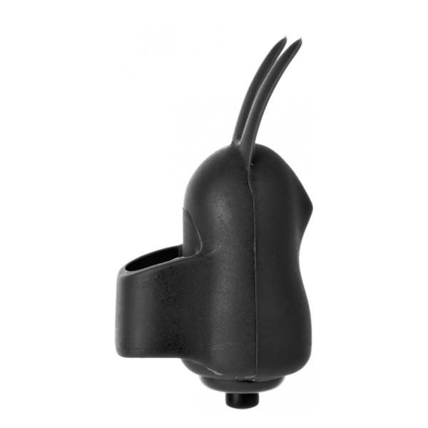 POWER RABBIT VIBRADOR MANUAL NEGRO - imagen 1