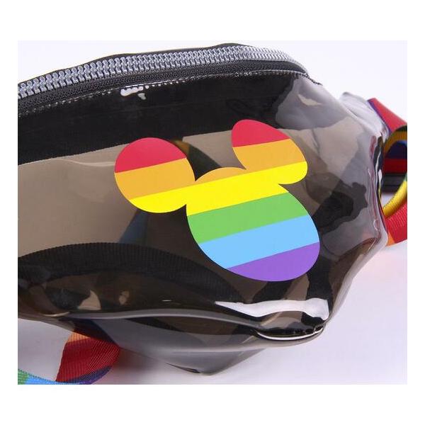 BOLSO RIÑONERA TRANSPARENTE DISNEY PRIDE MULTICOLOR - imagen 2