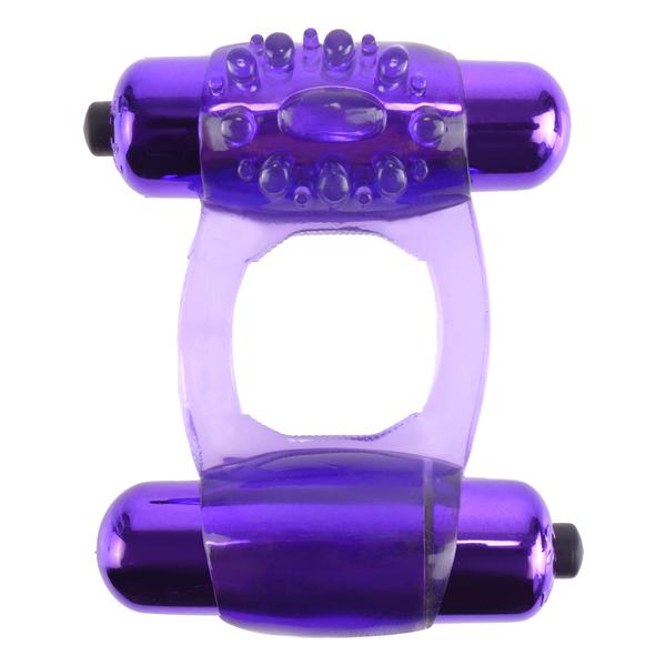 FANTASY C RING DUO VIBR SUPER RING MORADO - imagen 2