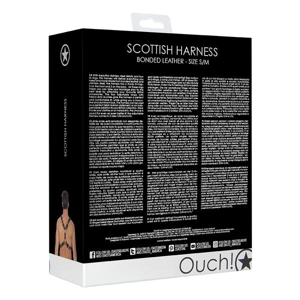 SCOTTISH HARNESS - NEGRO - imagen 2