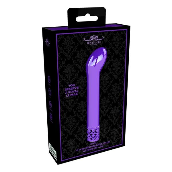 JEWEL - RECHARGEABLE ABS BULLET - MORADO - imagen 1