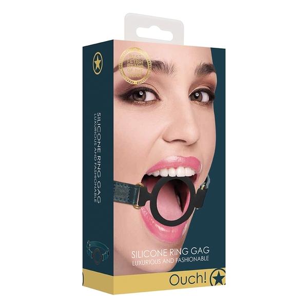 OUCH HALO - SILICONE RING GAG - VERDE - imagen 1